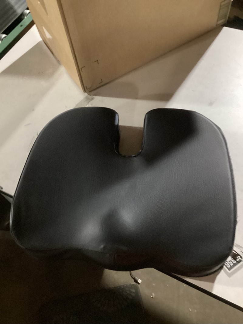 Condition photo showing Good Condition for Luxury Seat Cushion, 3 Inch Thick Memory Foam for Pressure Relief, Sciatica, Tailbone Pain & Back Pain Relief, Multi-Use for Bleachers, Car, Gaming, Office Chair Standard 3 Inch