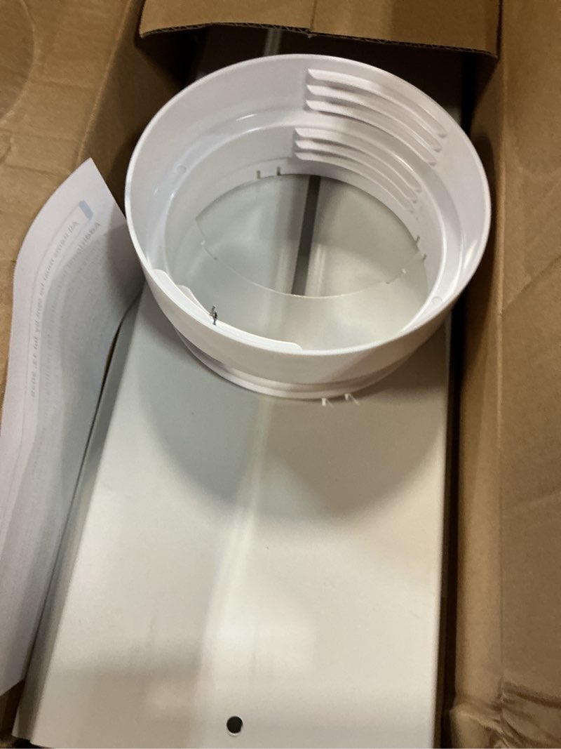 Condition photo showing Good Condition for portable ac window vent kit - complete air conditioner window kit, adjustable pvc window seal kit panels up to 60 inches, for universal thread ac exhaust hose of 5.1" and 5.9" diameter max 60" length, fits 5.1"/ 5.9" dia