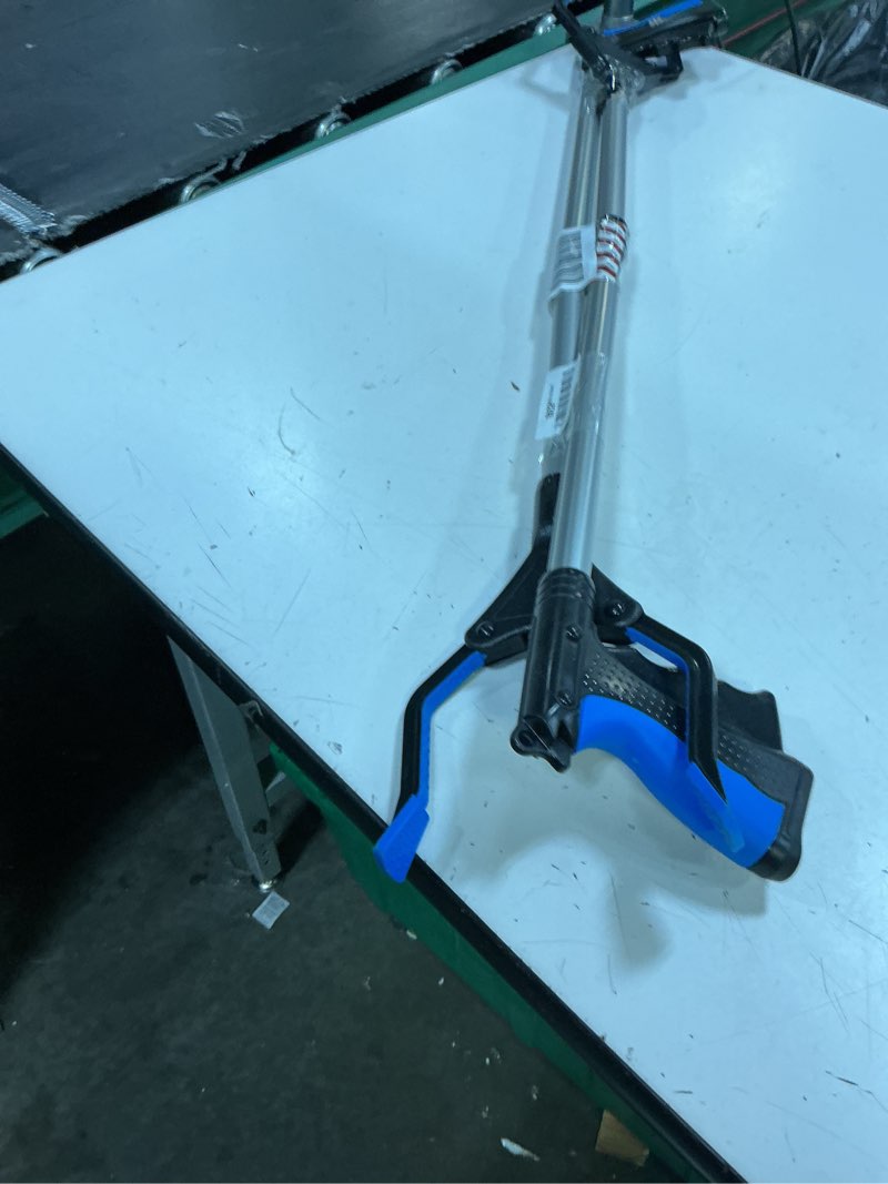 Condition photo showing Good Condition for grabber reacher tool, 34" grabbers for elderly, lightweight extra long handy trash claw grabber, mobility aid reaching assist tool for trash pick up, nabber, litter picker, arm extension (34"blue)