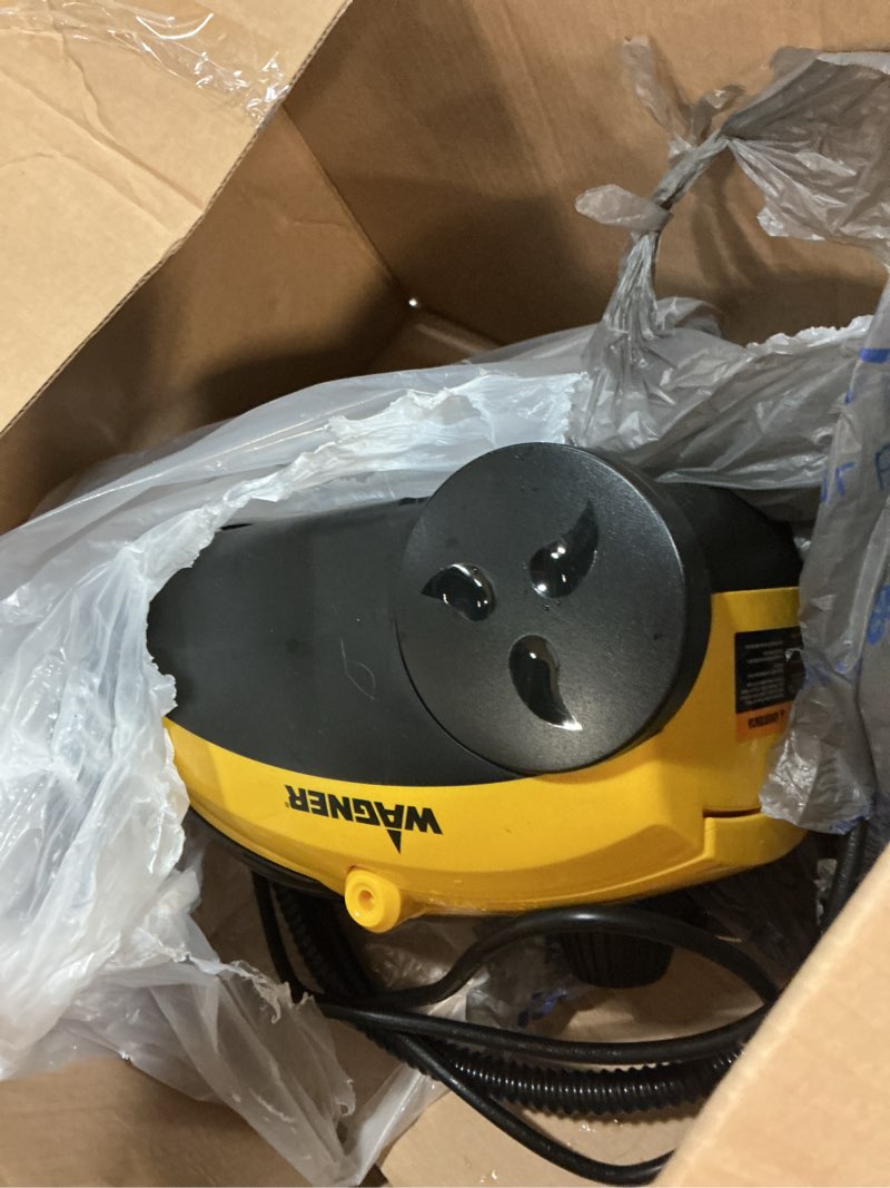 Condition photo showing As Is for Wagner Spraytech C900054 905e AutoRight Multi-Purpose Steam Cleaner, 12 Accessories Included, Power Steamer for cleaning, Color May Vary 905 Steam