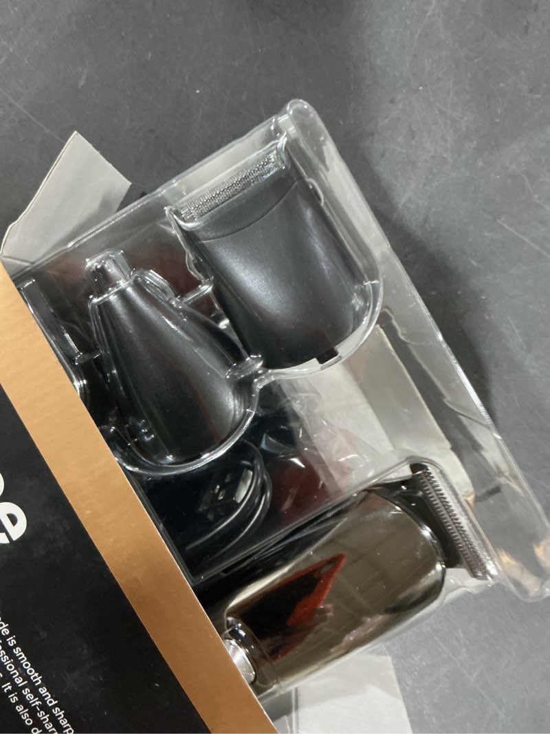 Condition photo showing New/Like New for Ufree Beard Trimmer for Men, Waterproof Electric Razor for Nose, Body, Face & Mustache, Cordless Hair Clippers Shavers Grooming Kit, Valentines Day Gifts for Men Husband Father Silver