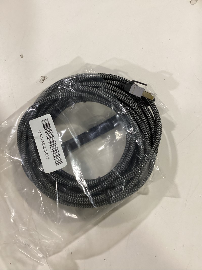 Condition photo showing Good Condition for USB C to Ethernet Cable 20FT, Type C to RJ45 Cord, Gigabit Directly Connected, Thunderbolt 3/4 Compatible, for MacBook Pro/Air, iPad Pro, XPS, iPhone 17/16/15 Series, Galaxy S25, Laptop, Tablet, etc USB C to Ethernet 20FT