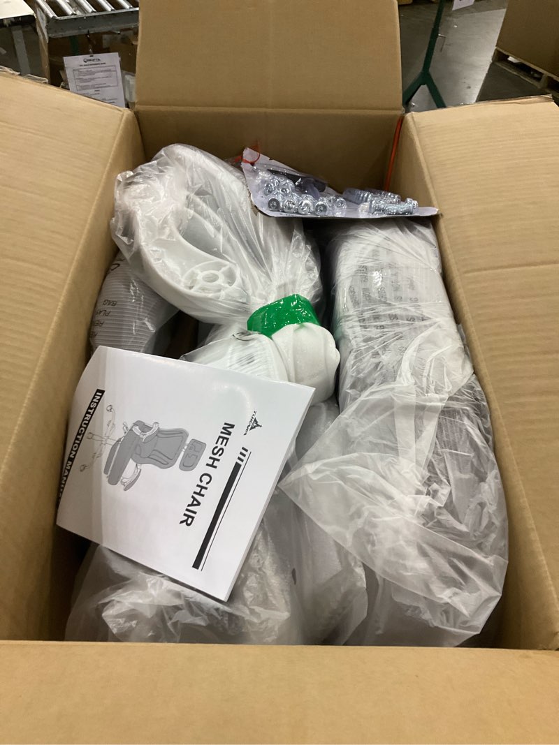 Ergonomic Office Chair with Footrest,Ultra Thick Reclining Office Desk Chair with Adjustable 2D Lumb