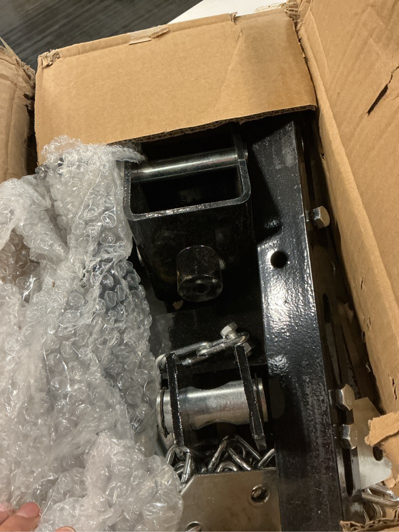 Condition photo showing Good Condition for vevor transmission jack adapter, 1100 lbs load capacity automotive transmission lift adapter, heavy-duty steel, for floor jack with 1-1/5 in detachable saddle shaft, for garage, repair shop