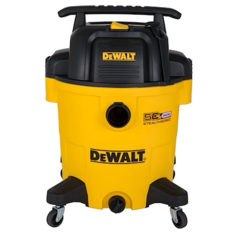 DEWALT Stealthsonic Quiet 12-Gallon 5.5 HP Corded Wet/Dry Shop Vacuum with Accessories Included Item #4906692 | Model #DXV12P-QT
