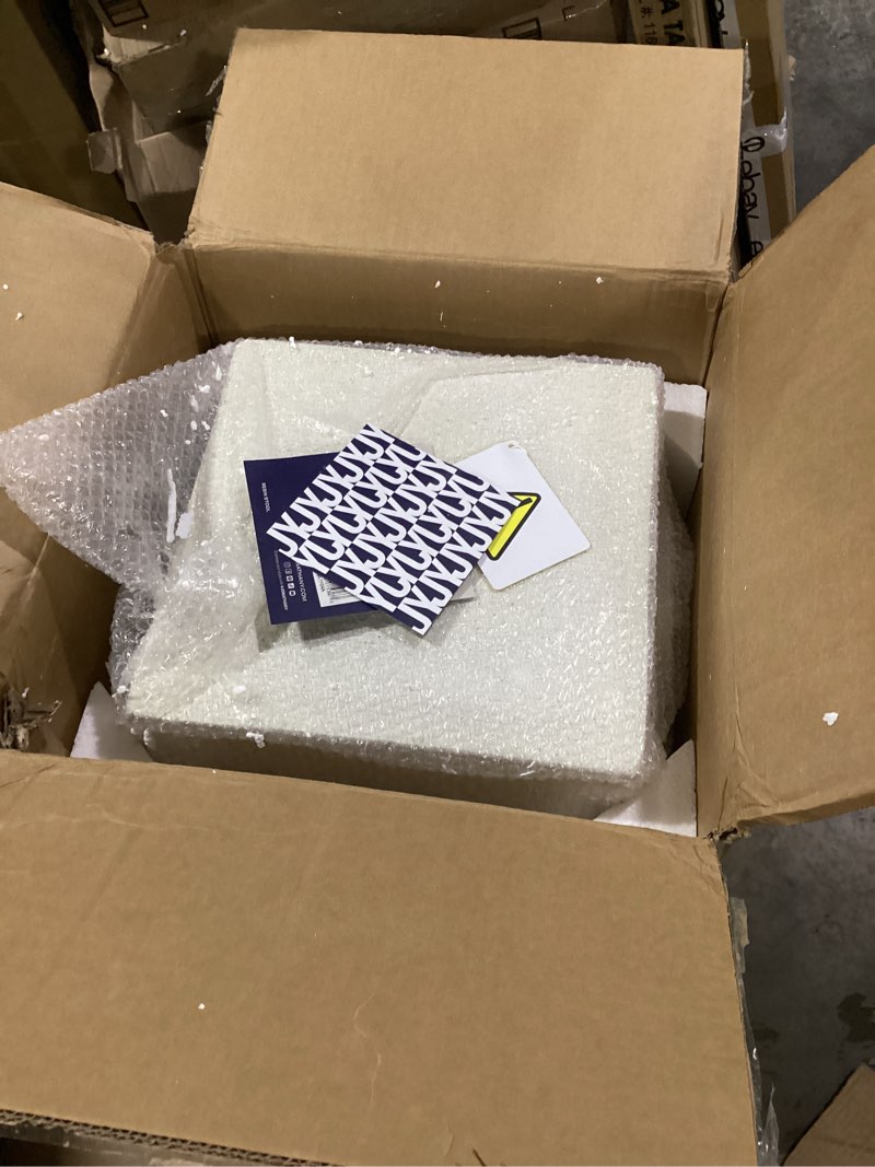 Condition photo showing New/Like New for JONATHAN Y TBL1104A Adrian 20.75" Contemporary Minimalist Square Indoor/Outdoor Accent Table Modern,