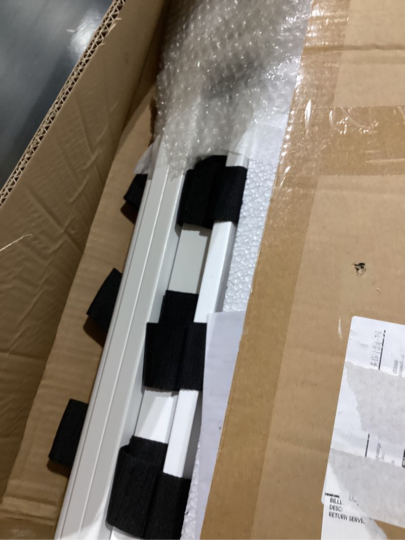 Condition photo showing Good Condition for Luggage Rack, Folding Luggage Rack for Guest Room, Bamboo Suitcase Stand with Unique Magnetic Locking, Luggage Stand with Storage Shelf for Hotel, Bedroom, Guest Room, White, WT01XLG1 White 1 Pack