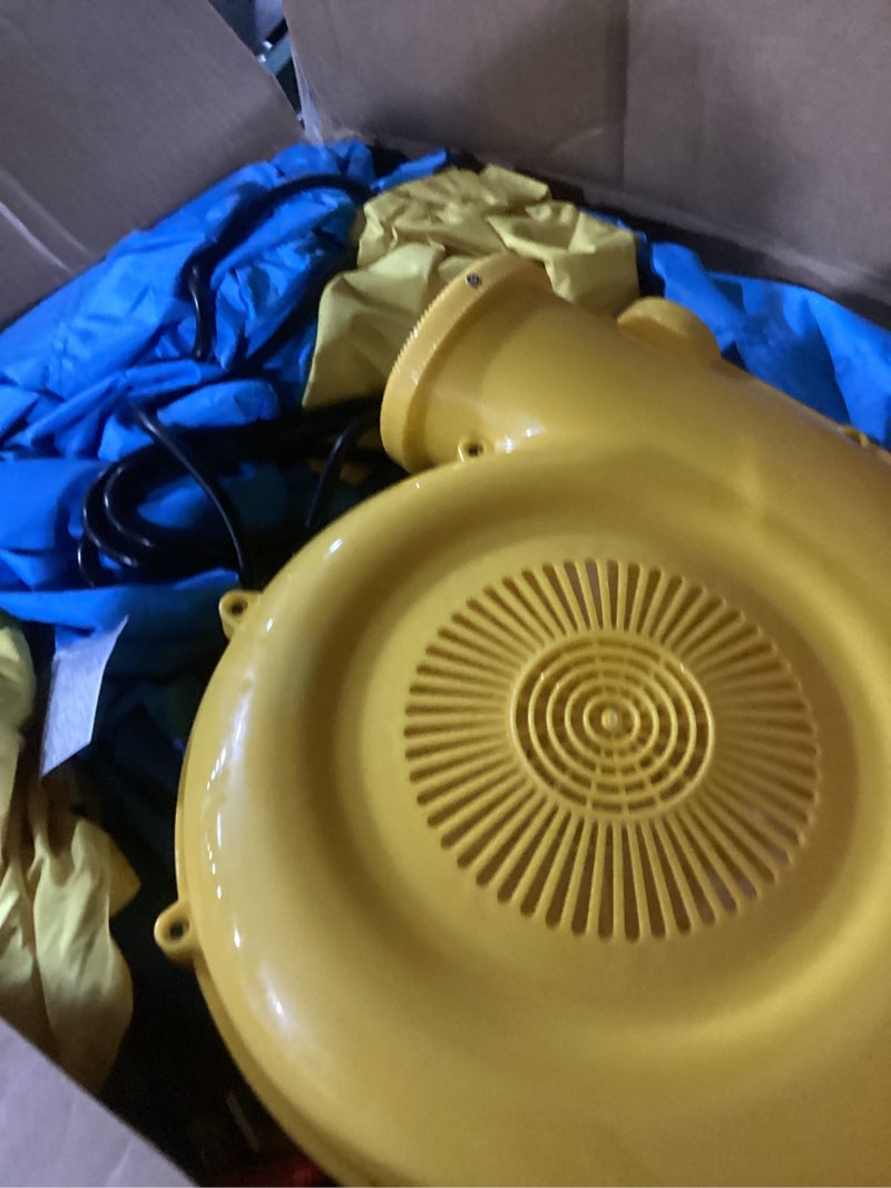 Condition photo showing Good Condition for inflatable bounce house,jumping castle slide with blower,kids bouncer with ball pit
