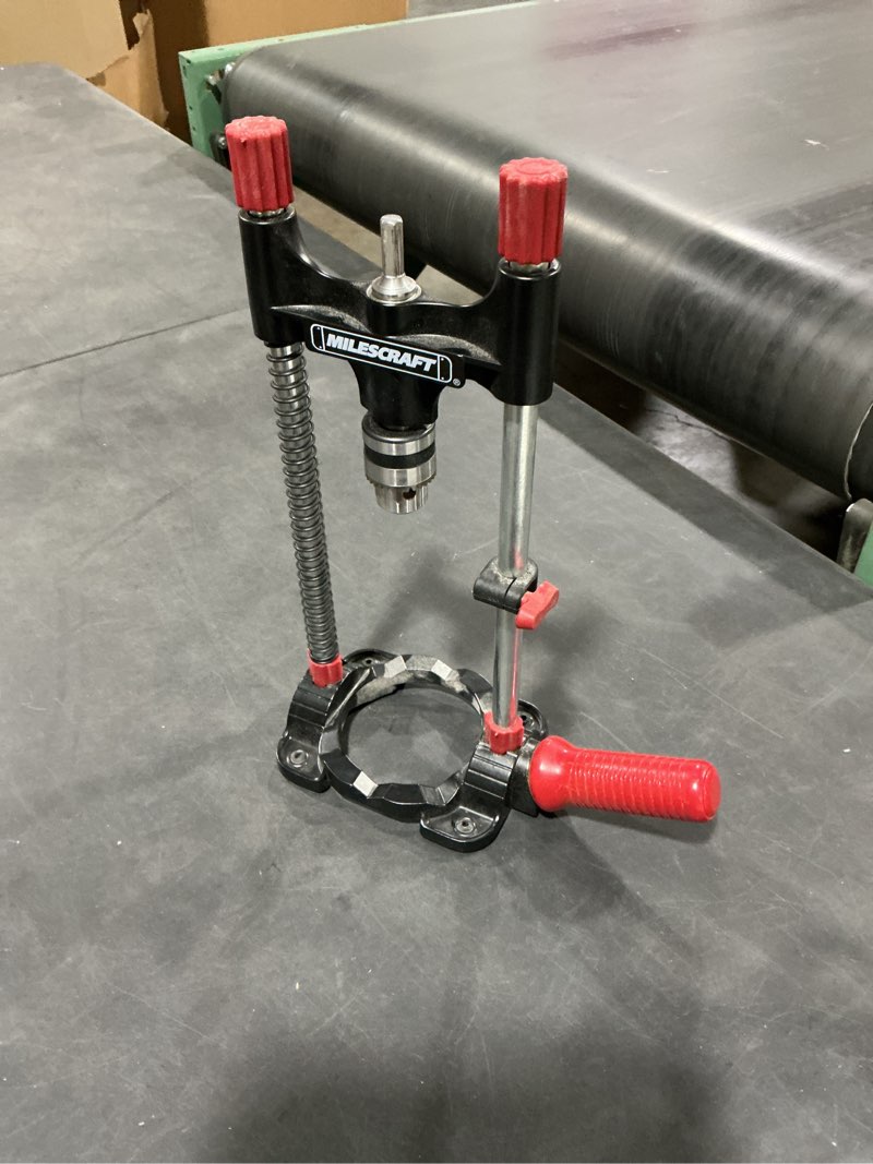 Condition photo showing As Is for (As-is, incomplete)Milescraft 1348 DrillMatePRO - Heavy Duty Portable Drill guide