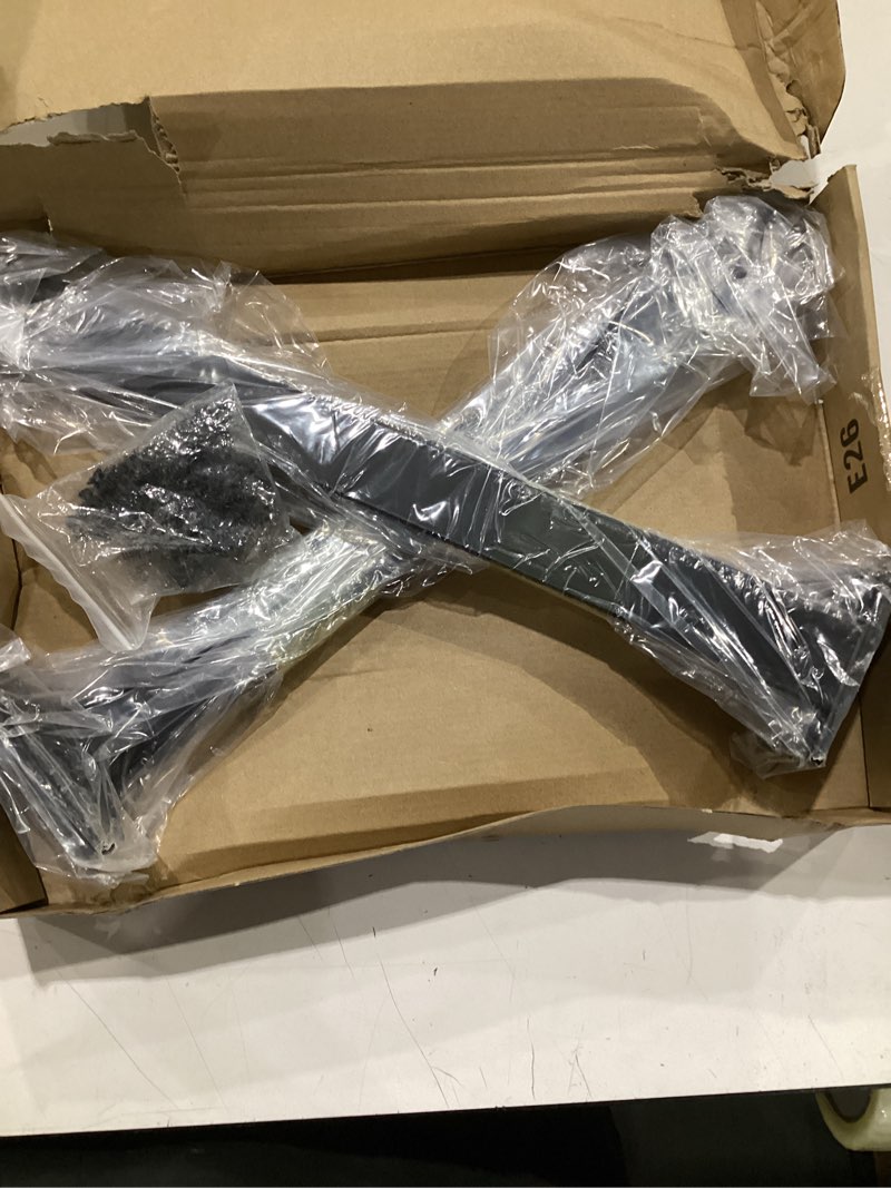 Condition photo showing Good Condition for 6 pack - 16 inch black hidden l shelf bracket (1/5 inch thicked) iron floating shelf brackets rustic industrial metal brackets for shelf support black 6 pack 16 inch