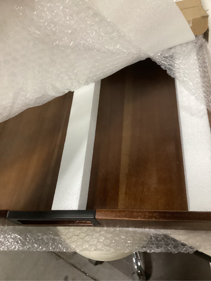 Condition photo showing Good Condition for Large Ottoman Tray for Living Room and Coffee Table, Decorative Acacia Wood Serving Tray with Handle