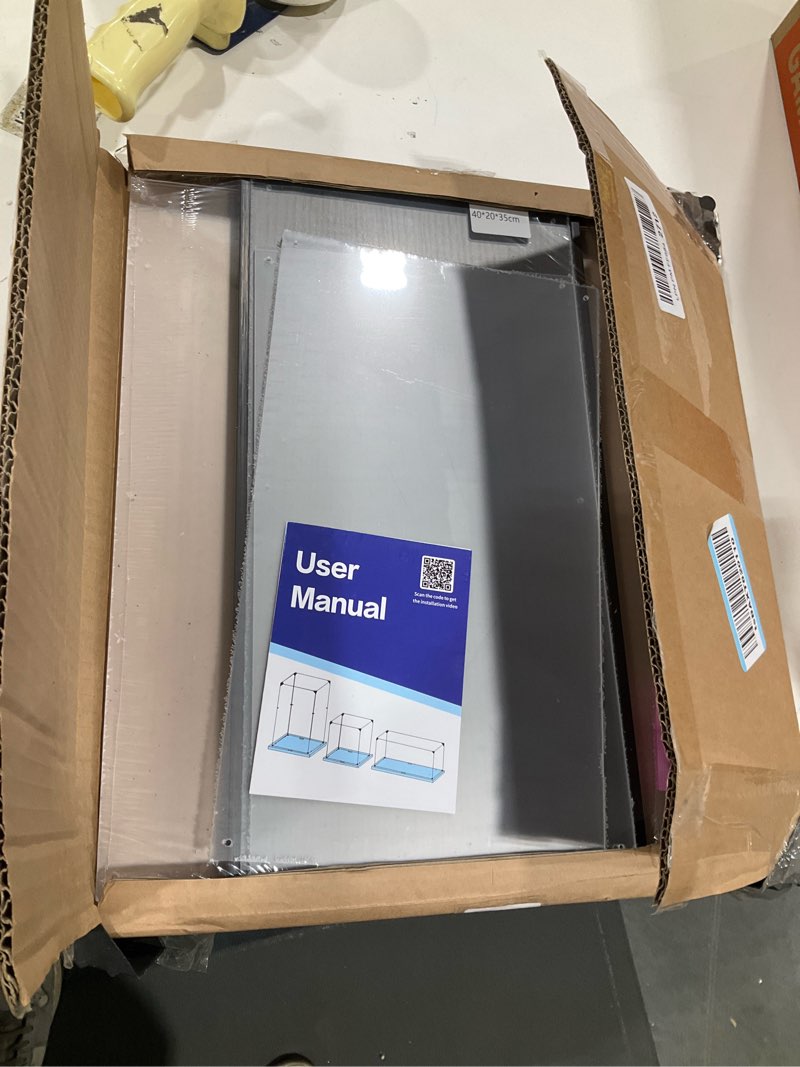 Condition photo showing Good Condition for 3MM Display Case for Lego Vincent Van Gogh - The Starry Night 21333 Building Set,Dustproof Clear Display Case Compatible with Lego 21333(Not Include The Model)