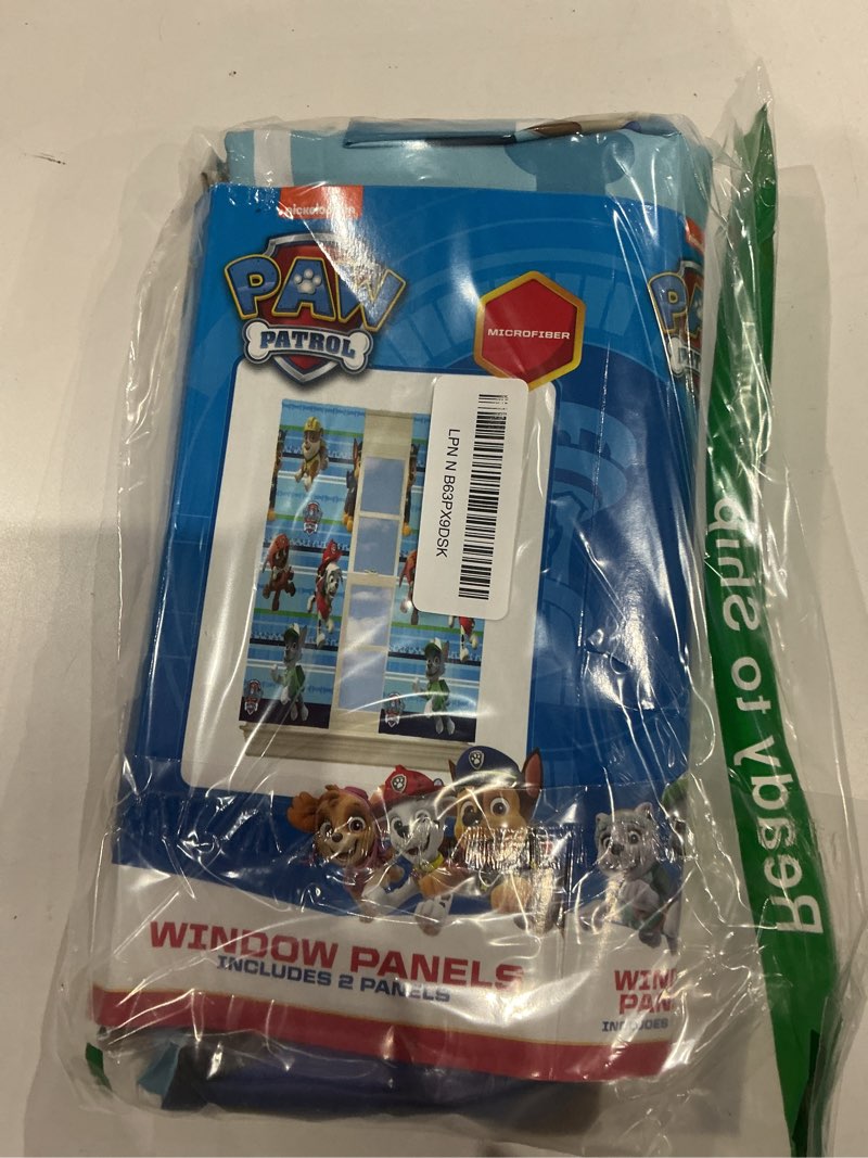 Condition photo showing Good Condition for franco kids room window curtains drapes set, 82 in x 63 in, paw patrol 82"w x 63"l (pack of 1) paw patrol