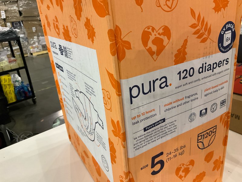 Pura diapers 120