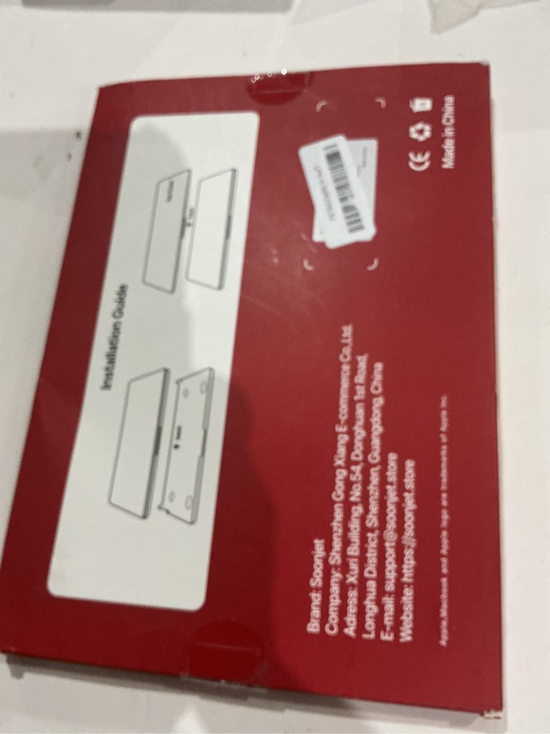 Condition photo showing Good Condition for compatible with macbook air 13 inch case, crystal clear shell, fits 2022-2026 m5/m4/m3/m2 models a3240 a3113 a2681, color-matched transparent design for all macbook air 13.6 inch crystal purple