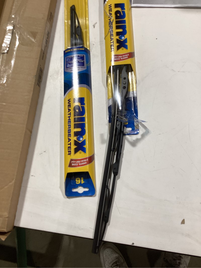 Condition photo showing Good Condition for rain-x 820147 weatherbeater wiper blades, 26" and 16" windshield wipers (pack of 2), automotive replacement windshield wiper blades that meet or exceed oem quality and durability standards