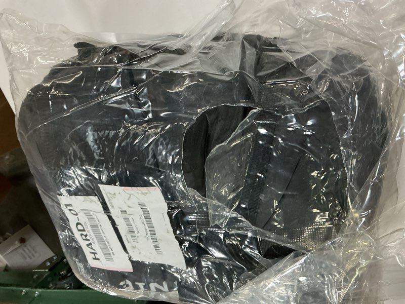 Condition photo showing As Is for cold weather sleeping bag 100% cotton flannel xxl for adults big and tall,free compression sack 0f black 90" x 39" left zip
