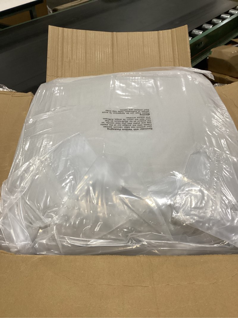 Condition photo showing Good Condition for Chezmoi Collection Upland 7-Piece Quilted Patchwork Comforter Set, Black/Gray/Light Gray, Queen Queen Black/Gray/Light Gray