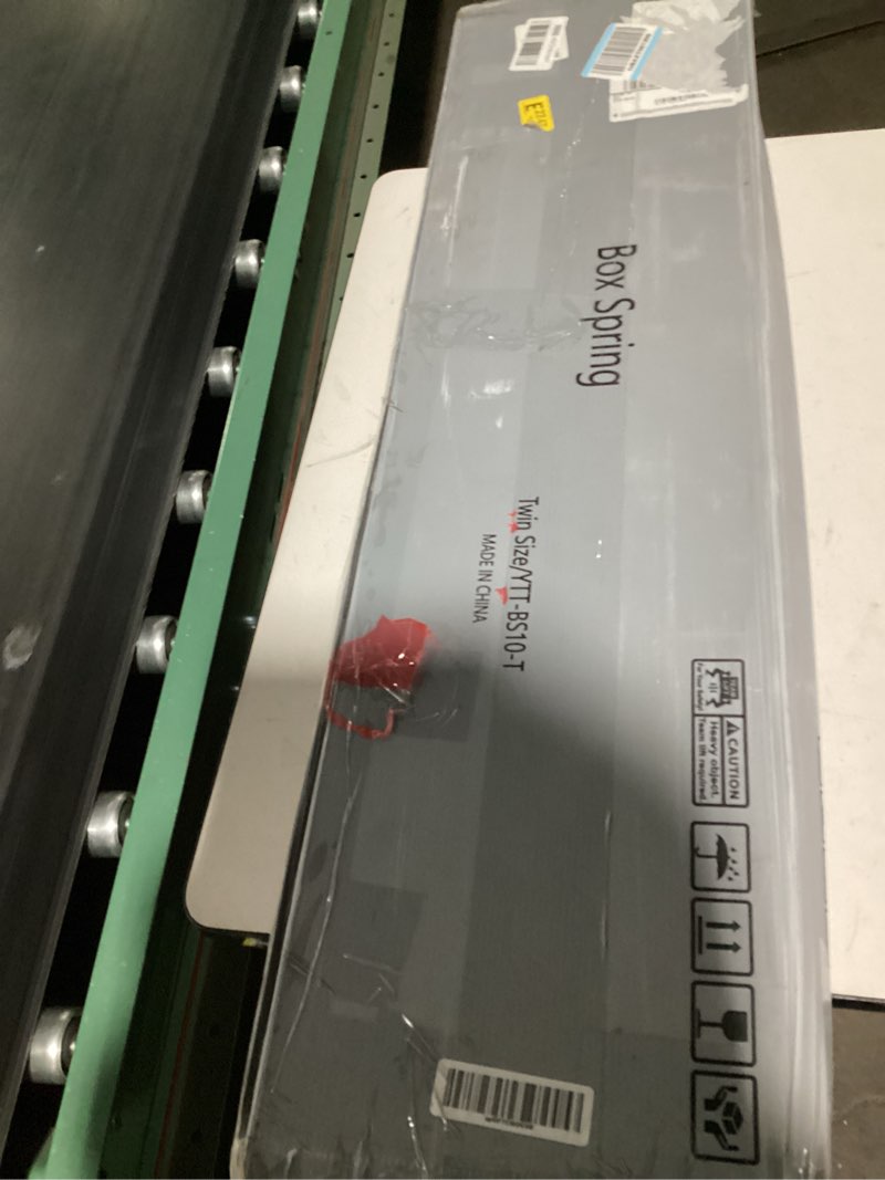 Condition photo showing New/Like New for (similar to) roil 2 inch twin metal box spring low profile, bunkie board bed slat replacement with round corners, 3500 lbs capacity heavy duty steel slats, easy assembly, noise free twin 2 inch
