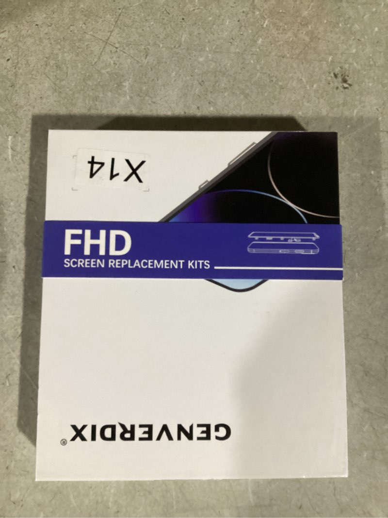 Condition photo showing Good Condition for for iPhone 14 Screen Replacement, 6.1 inch 3D Touch LCD Display Full HD Repair kit Genverdix, Digitizer Assembly with Tools Set, Tempered Glass Screen Protector, Waterproof Frame Adhesive for 14