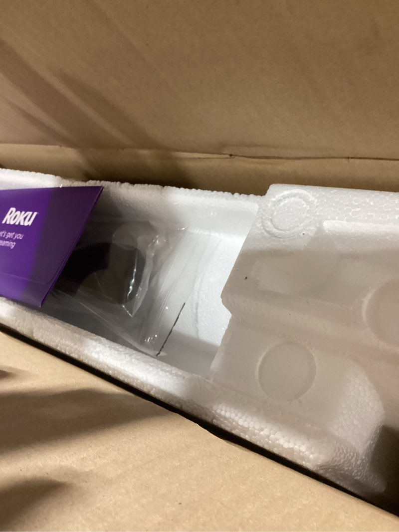 Condition photo showing New/Like New for Roku Smart TV 2025 – 50-Inch Select Series, 4K HDR TV – RokuTV with Enhanced Voice Remote – Flat Screen LED Television with Wi-Fi for Streaming Live Local News, Sports, Family Entertainment TV only 50"