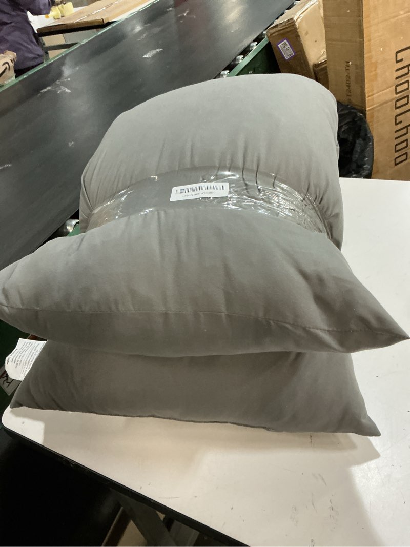 Condition photo showing Good Condition for Memory Foam Body Pillow Insert, Soft Large Long Bed Pillow for Adults, Breathable Full Body Pillow, Grey Grey Insert Only