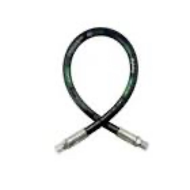 haichy 15611-12-12-48 hydraulic hose 3/4" hydraulic hose with male npt x male npt, 48" long, 3118 ps