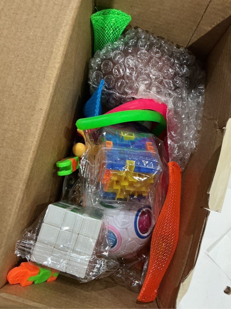 Condition photo showing Good Condition for Scientoy Fidget Toy Set, 35 Pcs Sensory Toy for ADD, OCD, Autistic Children, Adults, Anxiety Autism to Stress Relief and Anti Anxiety with Motion Timer, Perfect for Classroom Reward with Gift Box 35pc