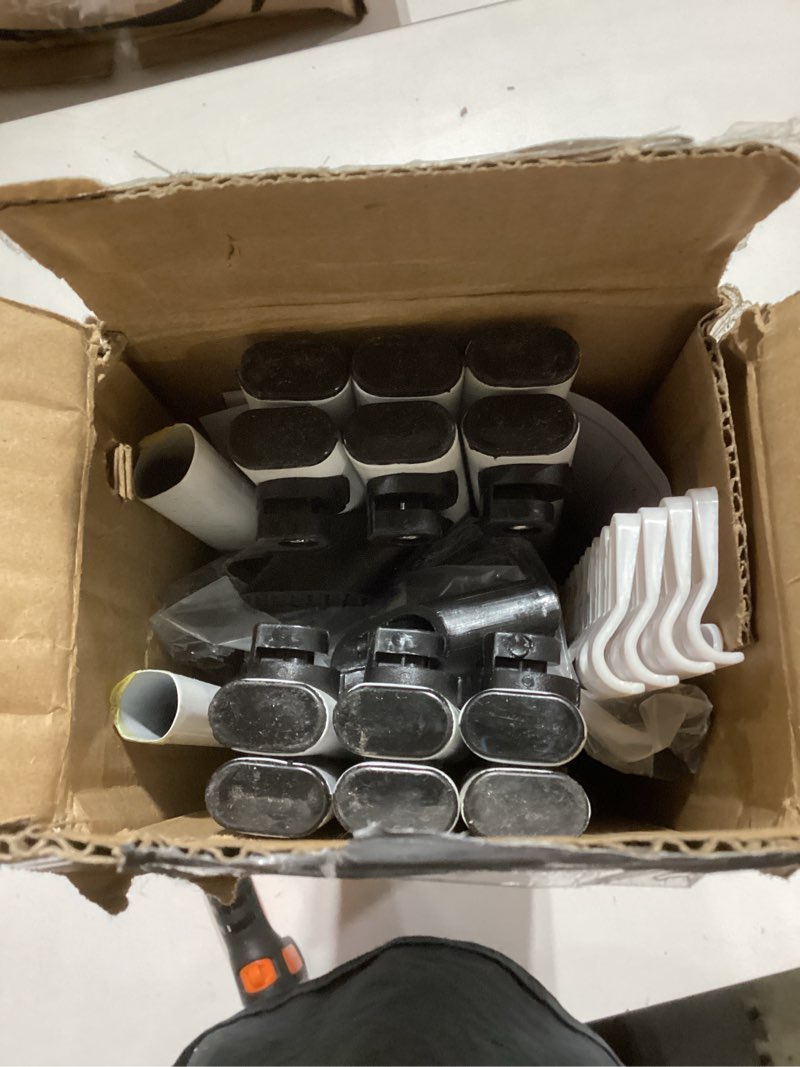 Condition photo showing Good Condition for Foldable Drying Rack Clothing,Clothes Drying Rack Folding Indoor and Outdoor Rack,Laundry Drying Rack Collapsible-Black White Black Folding Rack