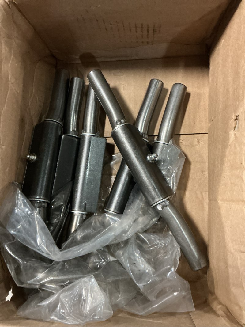 Condition photo showing Good Condition for otoolling 6pcs 1" x 10" trailer ramp door hinges - weld on heavy duty trailer hinges raw steel with 