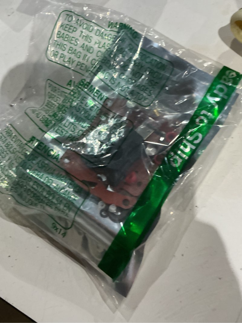 Condition photo showing As Is for 3-pack carburetor repair kit replacement for johnson v6 150 155 175 185 200 235hp 18-7046