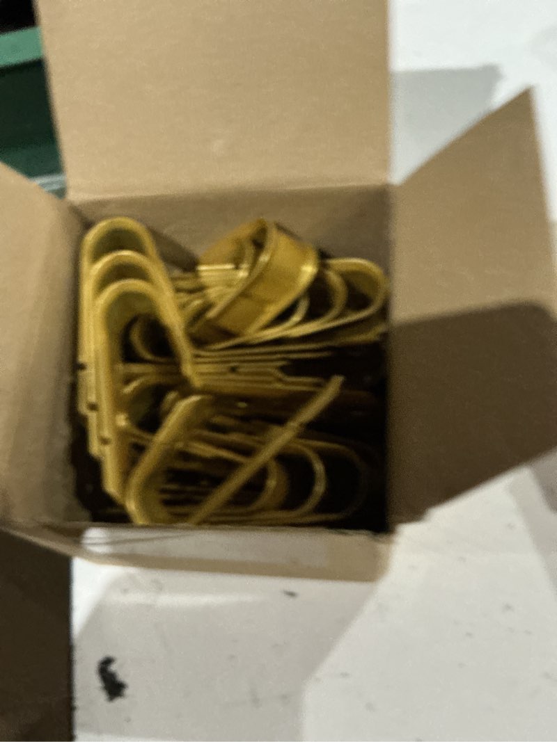 Condition photo showing Good Condition for cable support j hook, 2" heavy duty metal wire cable support j-hook hangers for attaching wall mounting to vertical surfaces (25 pack) j hook 2 inch