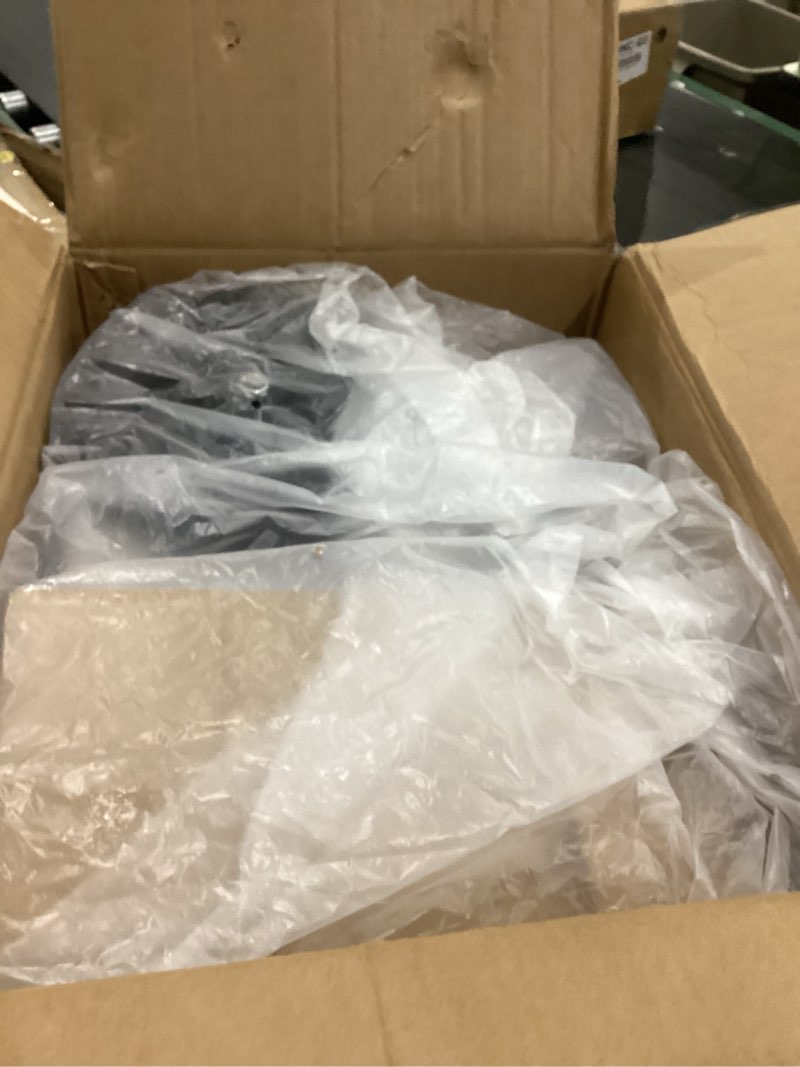 Condition photo showing As Is for Knee Scooter, 300lbs Capacity, 13" Big PU Seat, Disc Brake Knee Walker, All Terrain Foldable Knee Scooter Walker with Bag for Foot Injuries Compact Crutches Alternative (Burgundy) Red