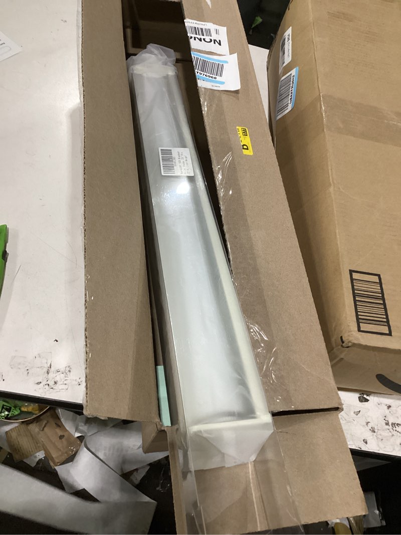 Condition photo showing As Is for aosky blackout roller shades cordless blinds for windows, free-stop shades with valance, thermal insulated fabric, uv protection, blinds for home and office (24" w x 72" h, linen beige linen beige 24"w x 72"h