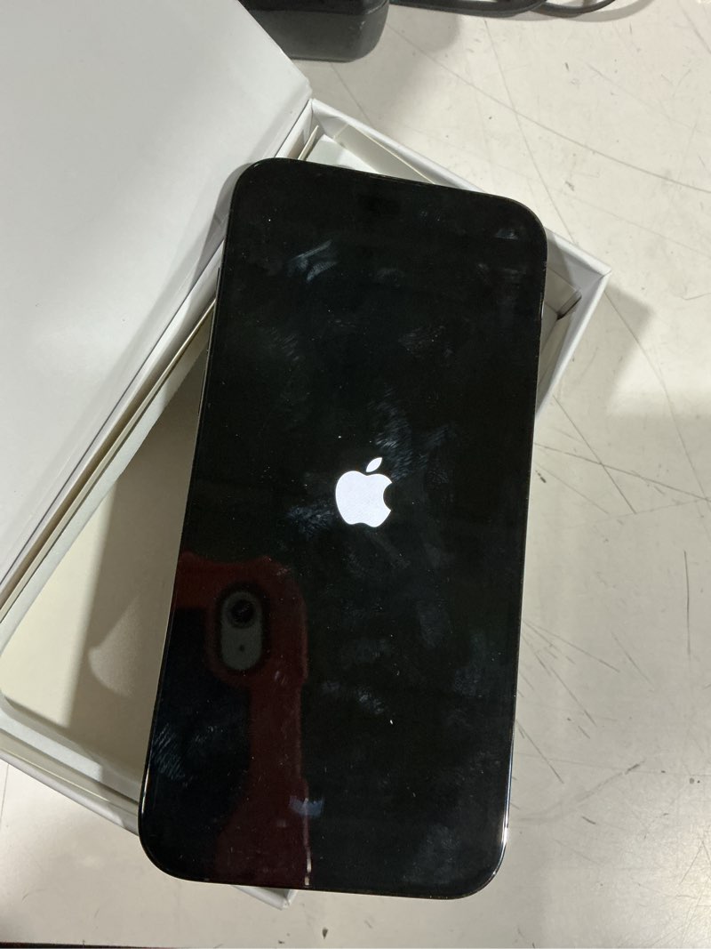 Condition photo showing Good Condition for apple iphone 14 pro max, 128gb, space black - unlocked (renewed) 128gb space black unlocked renewed