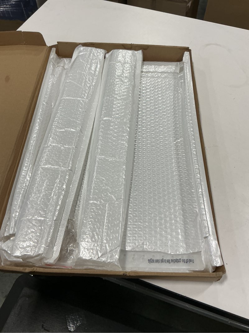 Condition photo showing New/Like New for Acrylic Fish Tank Divider,55 Gallon Tank Divider,Adjustment Clear Fish Tank Separator Set with Suction Cups (55gallon) 13''x20''(55gal)