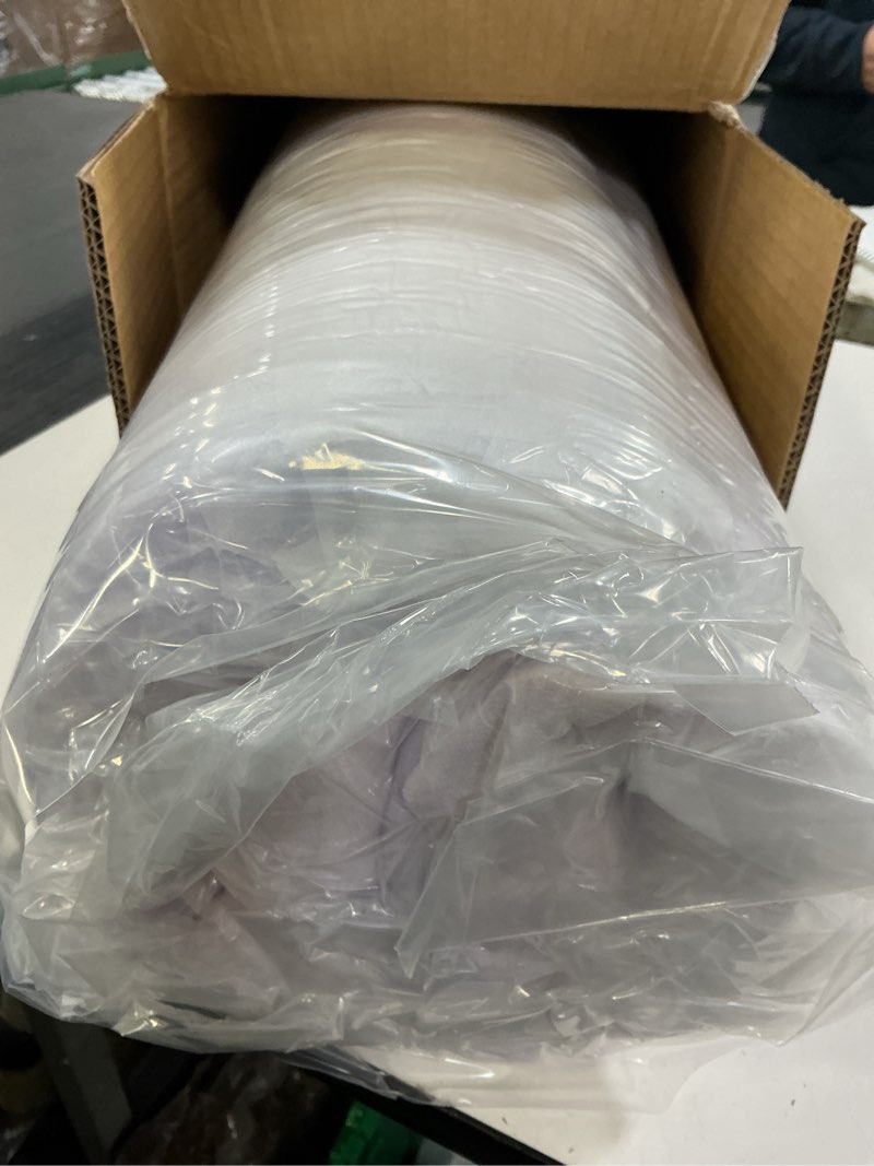 Condition photo showing New/Like New for 3 Inch Egg Crate Twin Memory Foam Mattress Topper, Cooling Gel Infused Foam Mattress Topper for Pressure Relief, CertiPUR-US Certified Twin Bed Topper, Purple, 38"×75" 3 Inch Twin Purple