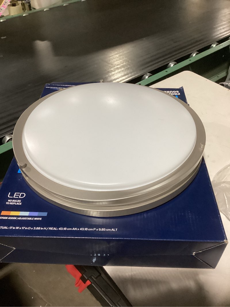 project source 17in led flushmount light