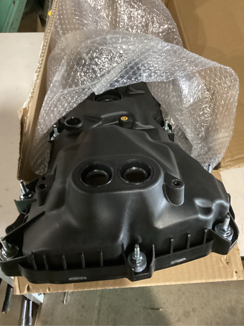 Condition photo showing New/Like New for 1 set of engine valve cover kit with gasket & bolt fit for ford f-150, explorer, edge, transit, mustang, taurus, flex & lincoln v6 3.5l/3.4l br3z6582e br3z6582h (left&right)