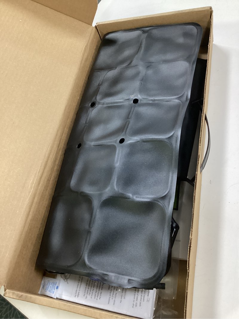 Condition photo showing Good Condition for ROHO MOSAIC Cushion, Heavy Duty, Inflatable Seat Cushion for Office Chair, Wheelchair, Cars, Home Living, & Back Aches Support, Adjustable Cushion with Stretchable Cover & Non-Skid Bottom, 18" x 16"