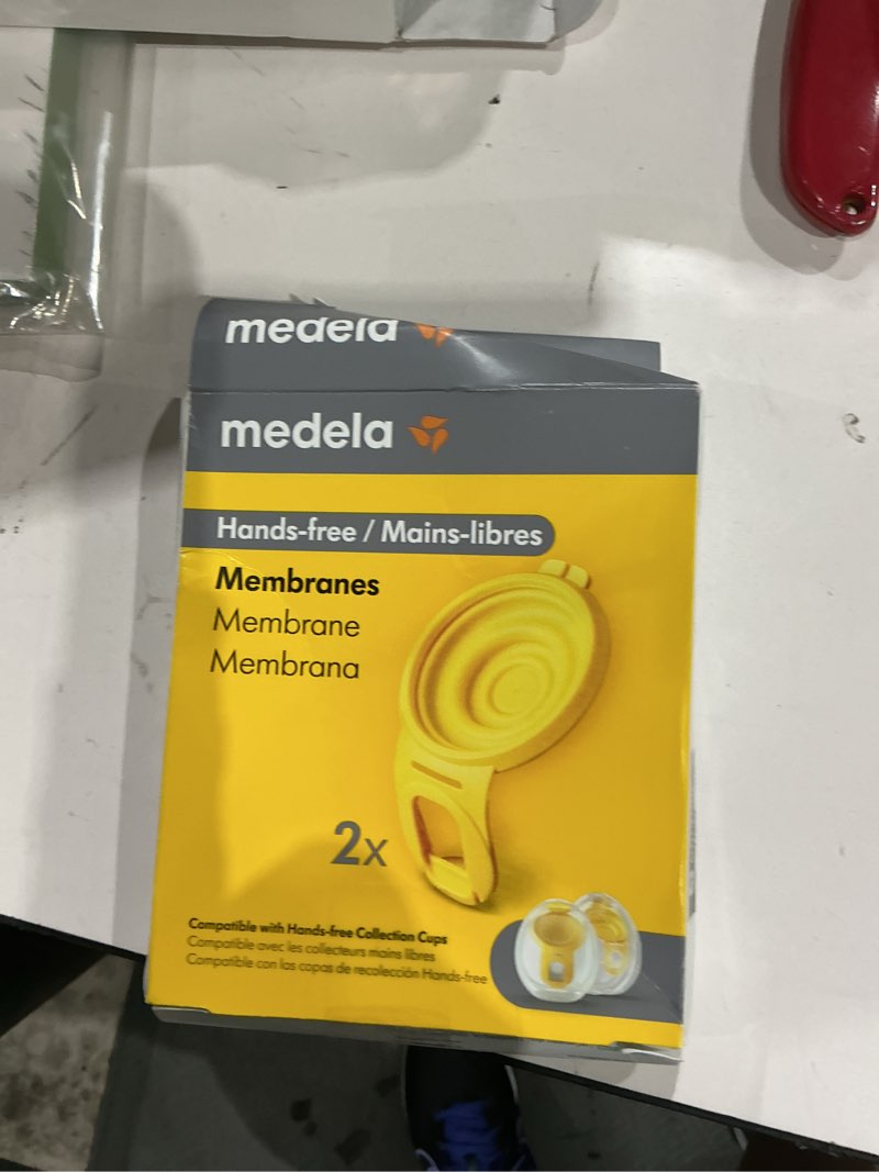 Condition photo showing New/Like New for medela membranes for hands-free collection cups, 2-pack