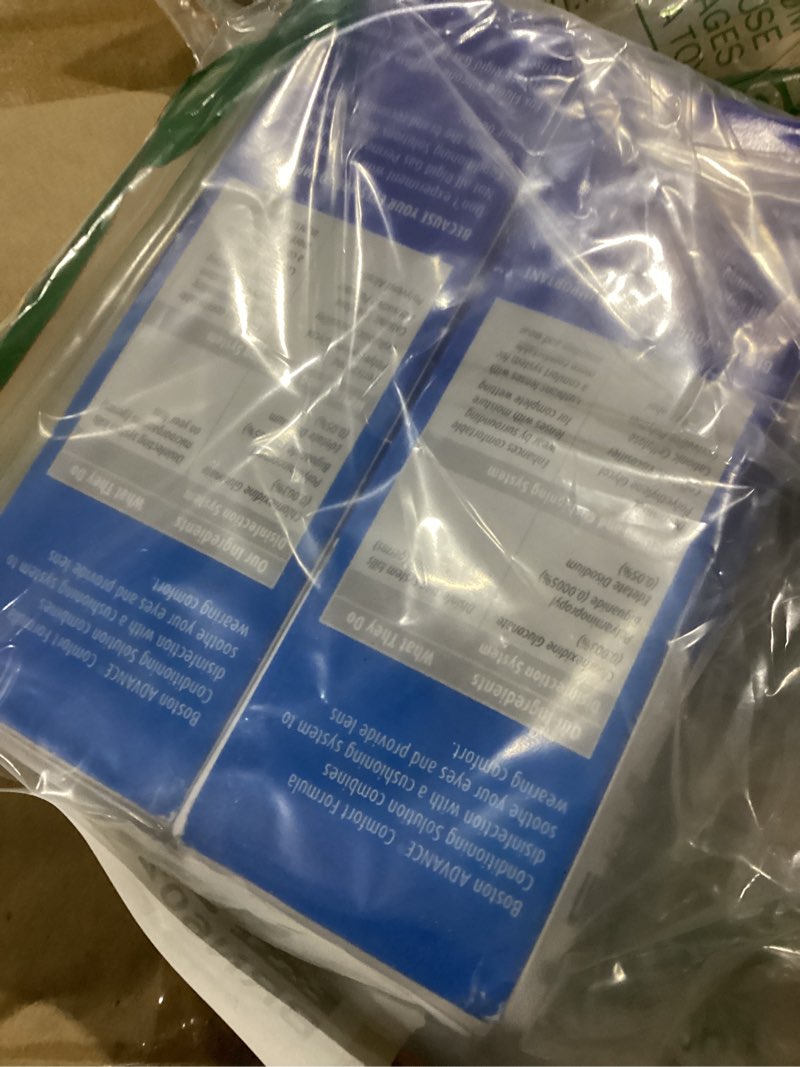 Condition photo showing New/Like New for Boston Advance Conditioning Solution, Conditions & Wets Rigid Gas Permeable (RGP) Lens for Comfortable Wear, 3.5 Fl Oz (Pack of 2)