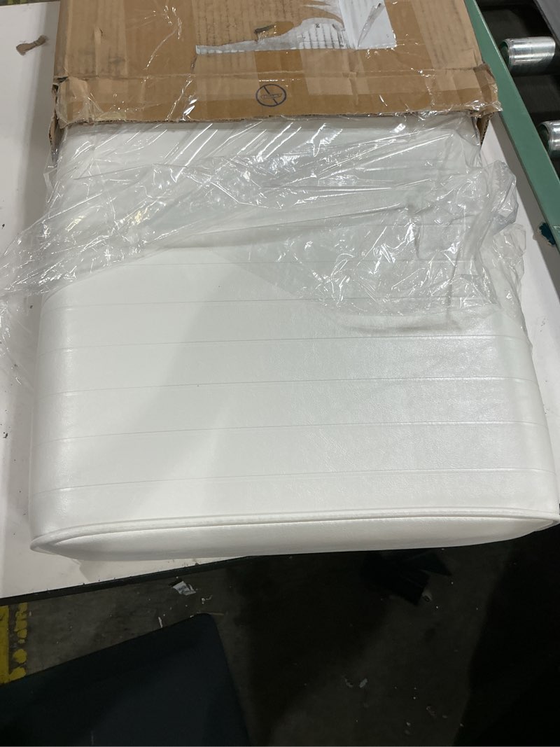 Condition photo showing Good Condition for wise 8wd159-r-s replacement seat cushion for wise 8wd159 series 50 quart swingback cooler seat, white