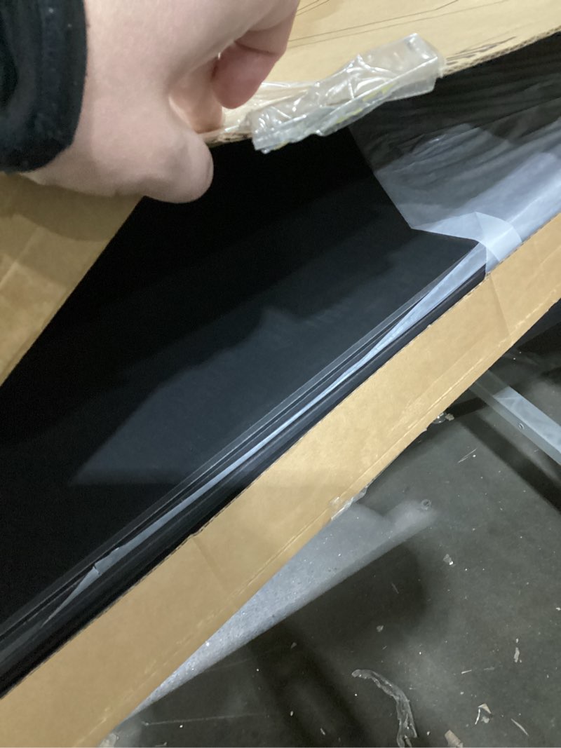 Condition photo showing New/Like New for 10 Pack Black Smooth Drop Ceiling Tiles Waterproof High-Grade PVC Ceiling Tiles 2ft x4ft Fire-Rated - Easy Drop-in Installation - Cover 80 Sq.ft