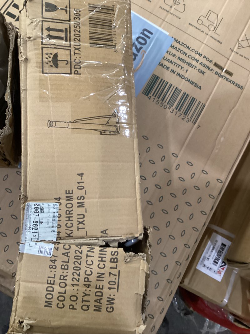 Condition photo showing As Is for Tapered Metal Table Legs XU-LEG-SHORT-GG