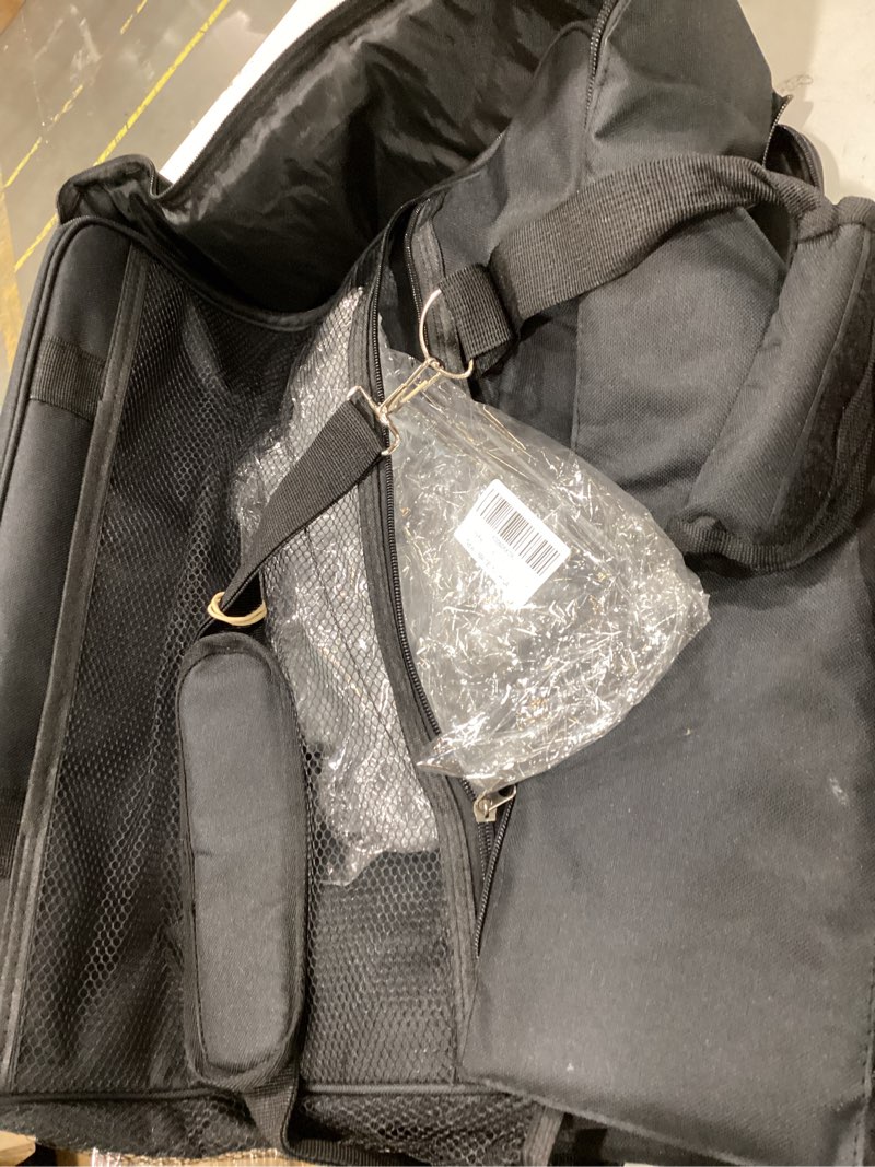 Condition photo showing Good Condition for carrying bag for ninja slushie machine fs301&fs300&fs305, side-opening travel padded storage case, heavy duty protector for frozen drink maker accessories, suitable for home, outdoor & party