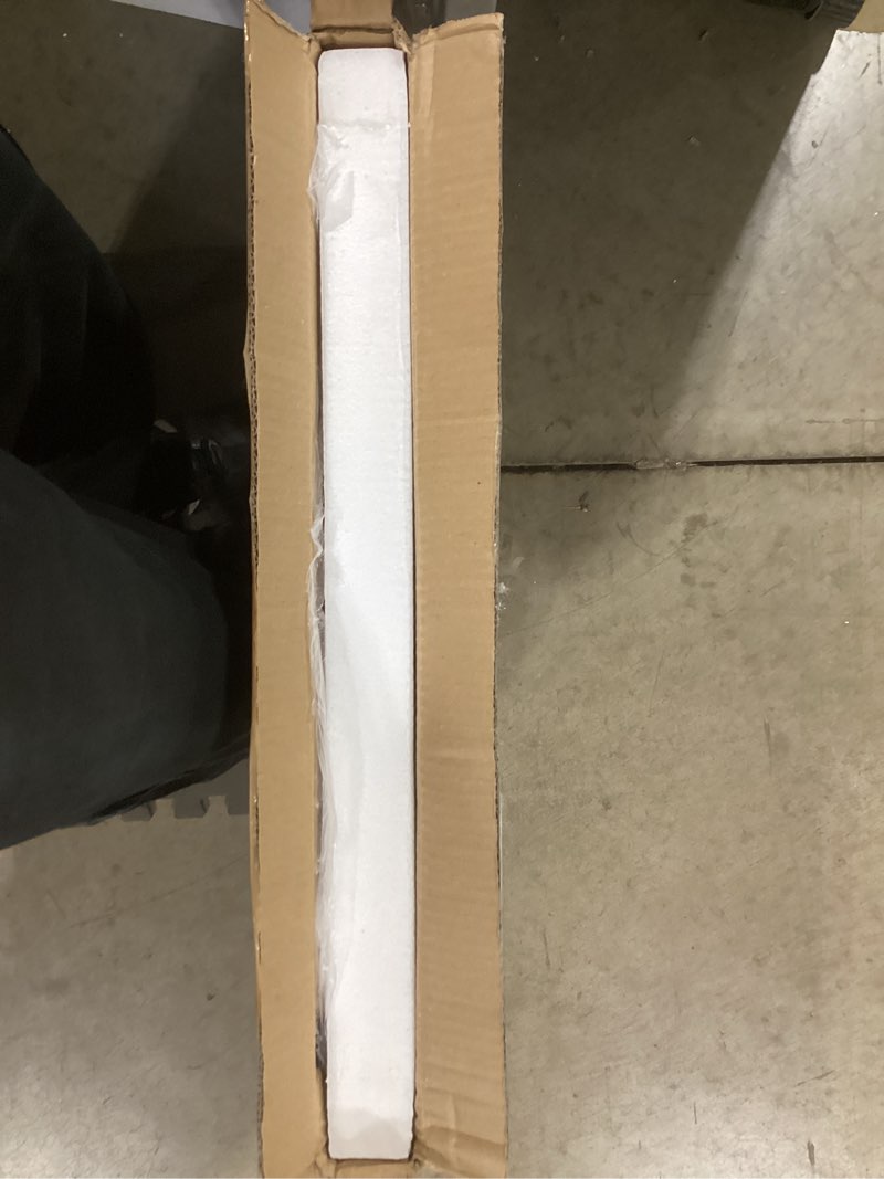 Condition photo showing As Is for AAZZKANG Black Framed Wall Mirror Large Barn Door Style Wood Mirrors Rectangle Decorative for Bathroom Bedroom Living Room Entryway Home Decor 20"x16" 20"L x 16"W Black