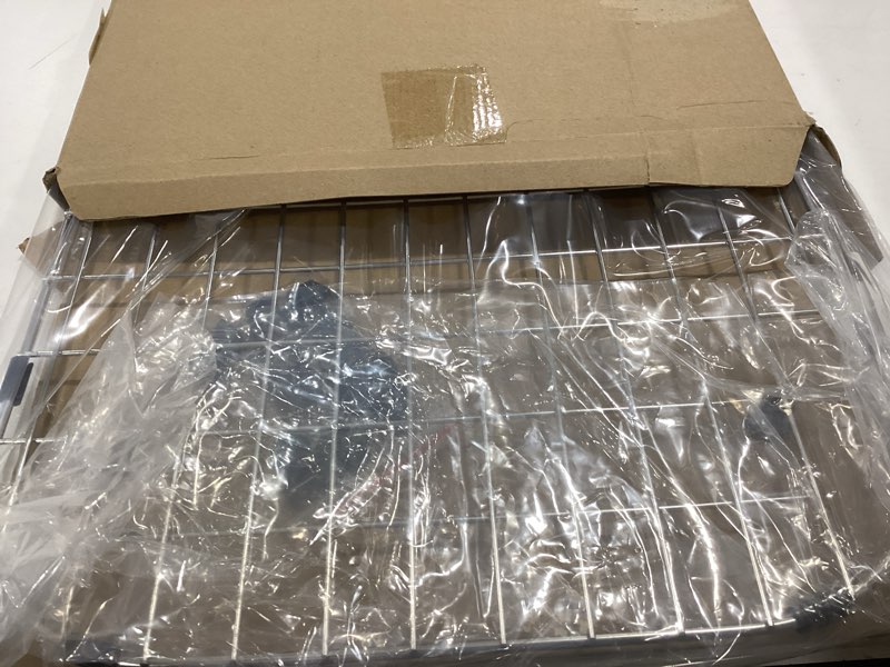 Condition photo showing Good Condition for serene valley sink protector grid 26-1/16" x 14-1/16", centered drain with corner radius 3-1/2", 304 stainless steel material nlw2614c
