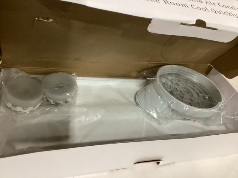 Condition photo showing New/Like New for portable air conditioner window kit, upgrade portable ac sliding window kit with 2pack 3m seal for exhaust hose (5.1"/13cm) 5.1 inch window kit