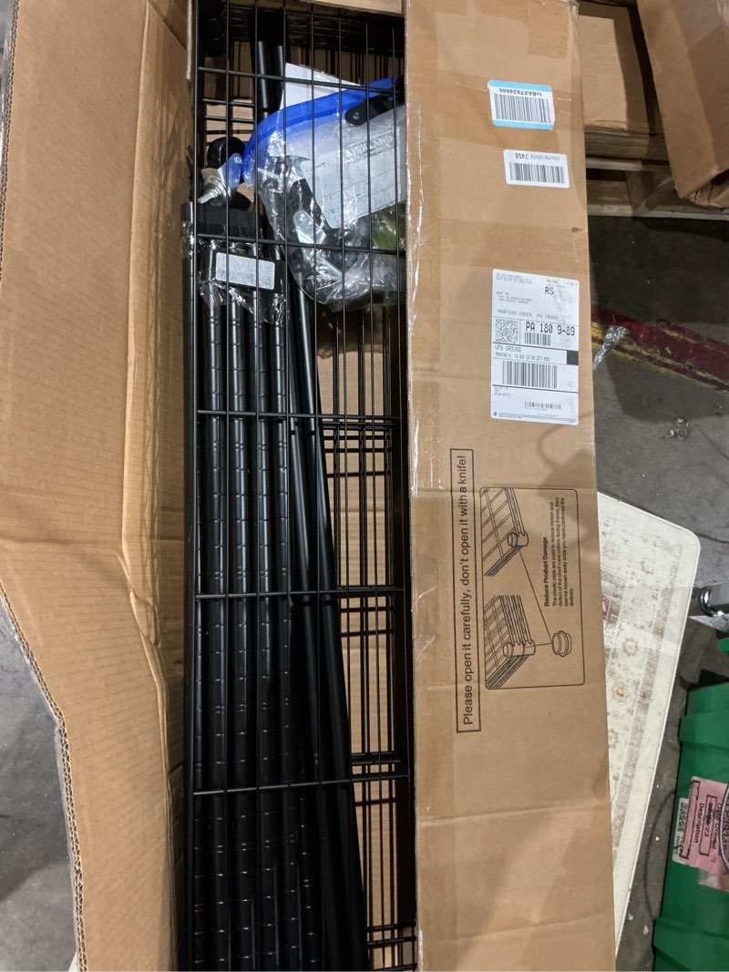 Condition photo showing Good Condition for ulifhome p8 pro heavy duty clothes rack?with extended width design? rolling clothing racks for hanging clothes?portable garment rack with lockable wheels?42"w x 15.8"d x 80.5"h?max load 700lbs?black black p8 pro